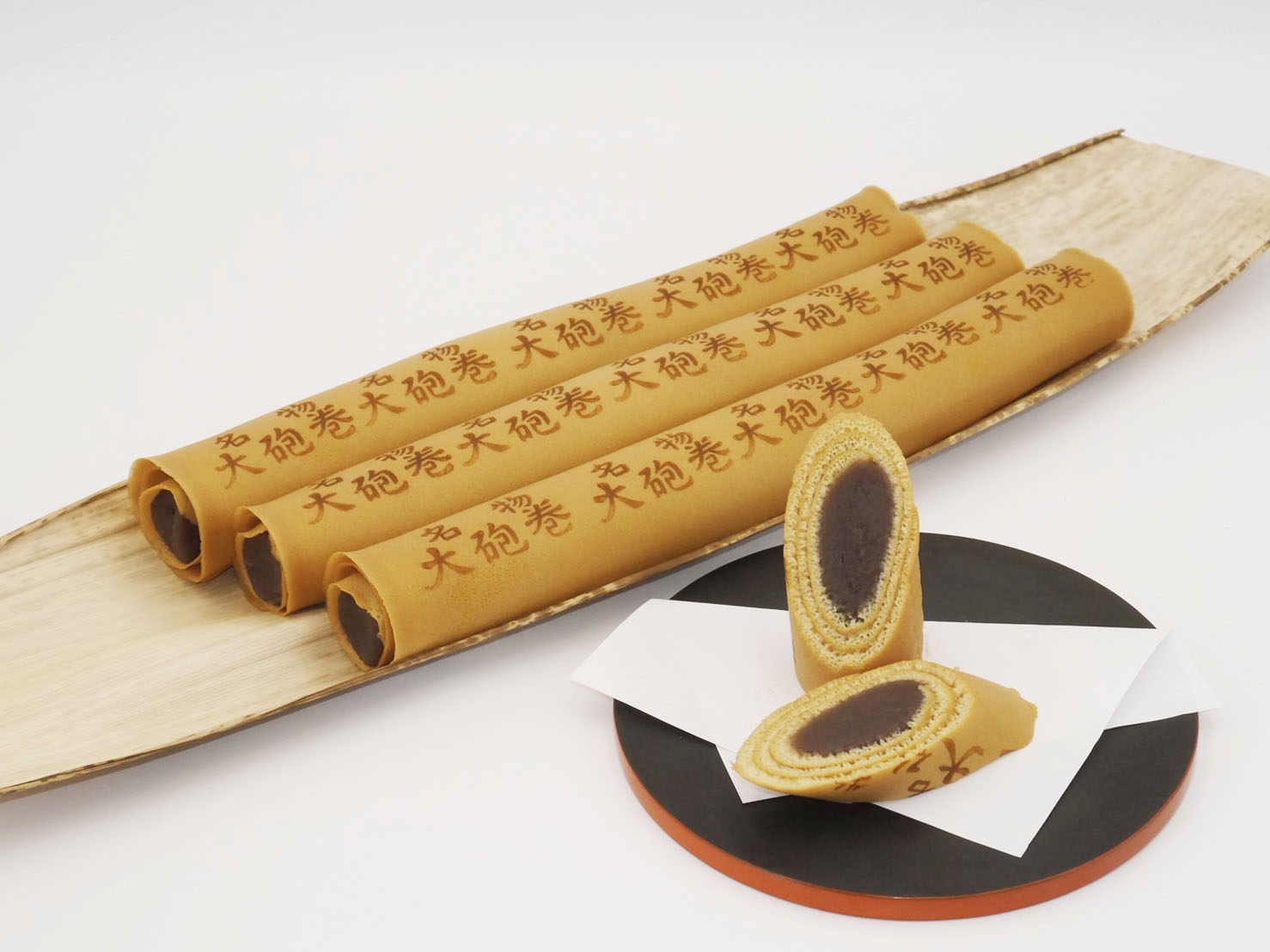 大砲巻 小豆こしあん 3本箱入
